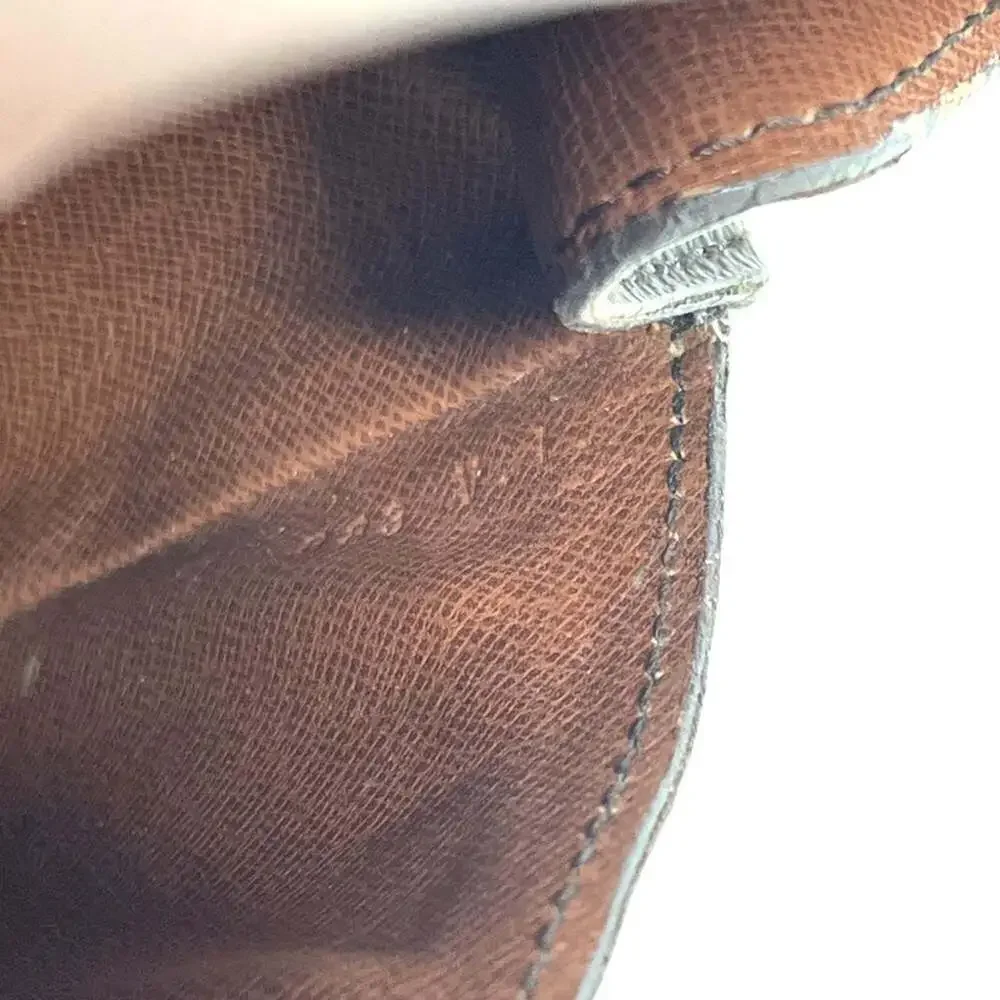 LOUIS VUITTON Brown Monogram Canvas Shoulder Bag